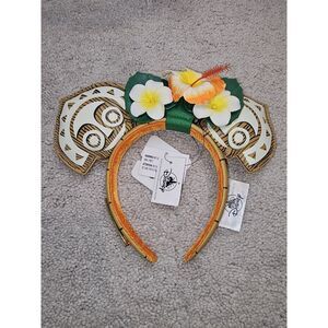 Walt Disney 50th Anniversary Polynesian Resort Mickey Ears Loungefly Headband